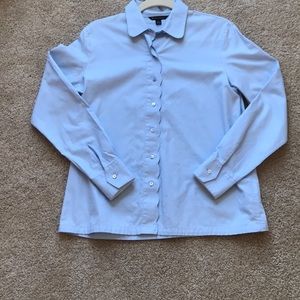 Brooks Brother Scalloped Button Up.